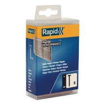 Rapid - Puntas 8/40 mm galvanizadas caja de plástico 2800