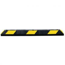 Checkers - Tope de estacionamiento park-it 91x15 cm negro/amarillo