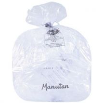 Manutan Expert - Lote de 1000 bolsas de basura transparentes 1 13 microns 30l