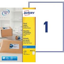 Avery - Lote de 40 etiquetas de envío inyección de tinta blanco 1996 x 2891 mm