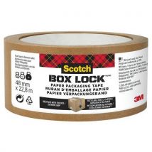 Scotch - Cinta adhesiva de papel box lock scotch - 3m