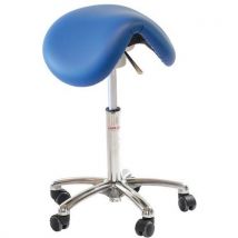 Global Professional Seating - Taburete dalton flexmatic-polipiel-bajo-azul