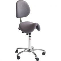 Silla Dalton Euromatic Alto - Tejido 3D Gris - Altura Ajustable - 110 kg - Global Professional Seating