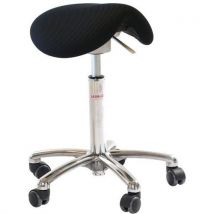 Global Professional Seating - Taburete mini flexmatic-tejido 3d-bajo-negro