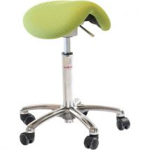Global Professional Seating - Taburete mini flexmatic-tejido 3d-alt.media-verde