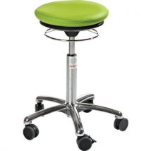 Global Professional Seating - Taburete pilates-polipiel-bajo-verde