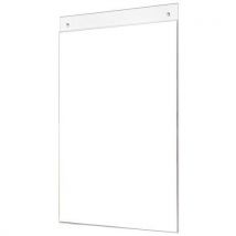 Elami - Tablón de anuncios de pared a4 vertical 323 x 213 mm