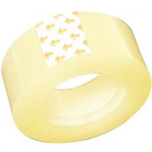 Elami - Cinta autoadhesiva transparente 19 mm x 33 m