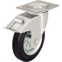 Blickle - Ruedecilla giratoria con pleti fza: 50 kg alt ott: 102 mm