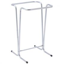 Mottez - Soporte para bolsas de basura fijo 100-110 litros tubo galvanizado