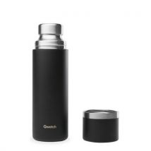 Qwetch - Botella thermo active matt negra - 750 ml - qwetch