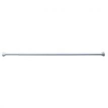 Arvix - Barra extensible de cortina de ducha 80x130 - blanca - arvix
