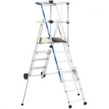 Tubesca-Comabi - Plataforma individual telescópica de 7 a 9 peldaños