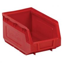 Manutan Expert - Caja abertura frontal kangourou rojo 35 l