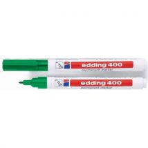 Edding - Marcador edding 400 verde - ancho de trazo: 1 mm