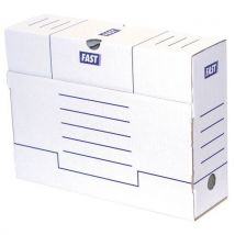 Fast - Caja para archivos blanca alt ott: 25 cm col: blanco