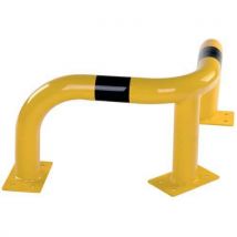 Crash Stop - Arco de protección ángulos galvanizado altura 350 mm ø76 mm