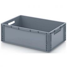 Lote de 5 - Caja De Paredes Y Fondo Macizos - Gris - 40 L