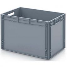 Lote de 5 - Caja De Paredes Y Fondo Macizos - Gris - 84 L