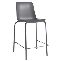 Perfecta - Taburete de bar apilable - paris gris