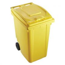 Mobil Plastic - Contenedor 360 l amarillo full color