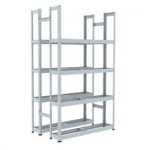 Manutan Expert - Estantería de neumáticos rapid 1 2440x1525x455 4 niv. Galv.