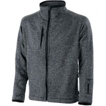 Lafont - Chaqueta de trabajo polar calidus negro chiné 3xl