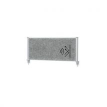Maul - Separador acústico de escritorio connecto 120x50 gris - maul