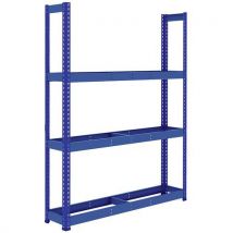 Manutan Expert - Estantería de neumáticos rapid 1 1980x1525x455 3 niv. Azul