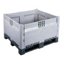 MDM - Caja-palé de plástico desmontable kitbin 1000x1200x715 mm