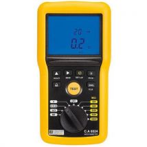 Chauvin Arnoux - Comprobador aislamiento ca6524 50 v/100 v/250 v/500 v/1 kv