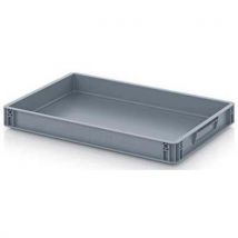 Lote de 5 - Caja De Paredes Y Fondo Macizos - Gris - 14 L