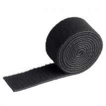 Durable - Rollo sujetacables de velcro cavoline 30 mm - negro