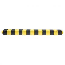 Wattelez - Tope suelo pargom 164 mm x 158 mm x 2000 mm negro/amarillo