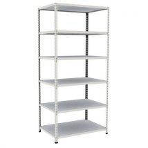 Manutan Expert - Estantería archiv rapid 2 1980x915x610 6 baldas metal gris