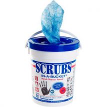 Scrubs - Cubo para 72 toallitas scrubs