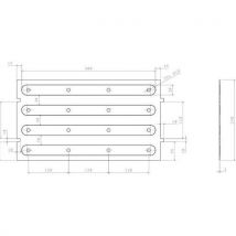 Handinorme - Plantilla bandas ayuda orientación para sellar - handinorme