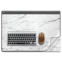 Protector de Escritorio PVC Gris Marbre - 385x585mm - Ideal Teletrabajo - CEP