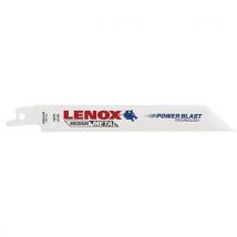 Lenox - Hoja de sierra de sable bimetálica powerblast para metal 618r x 5