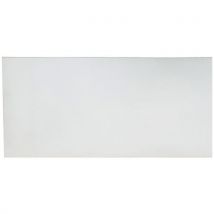 Wattelez - Placa protectora puerta 730 mm x 350 mm blanco