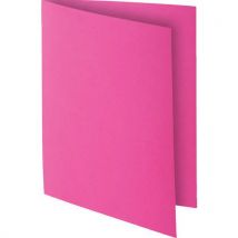 Exacompta - Fundas rock's 210 - 24x32 cm. Rosa