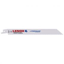 Lenox - Hoja de sierra de sable bimetálica powerblast - polivalente 610r x5