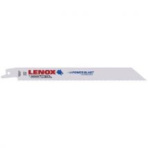 Lenox - Hoja de sierra de sable bimetálica powerblast para metal b818r x 25