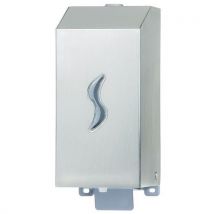 Medial - Dispensador de jabón líquido de acero inox. Pulido 05 l