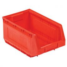 Manutan Expert - Caja abertura frontal pe 10 l roja