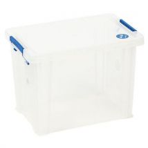 Manutan - Caja de organización + tapa - 18.5 l - manutan