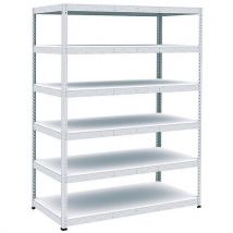 Manutan Expert - Estantería manutan rapid 1 2440x1830x915 6 baldas galv. Mel.