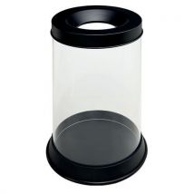 Medial - Papelera ignífuga transparente 110 l