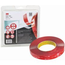 3M - Cinta Adhesiva Espuma Doble Cara VHB 4910F Transparente - 19mm x 11m - Adhesión Fuerte y Duradera