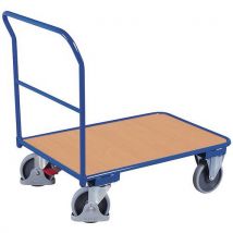 Variofit - Carro de acero con respaldo tubular - 1100 x 700 x 1030 mm - 400 kg